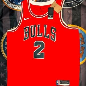 Nike Chicago Bulls Alonzo Ball Swingman jersey Men's size XXL.